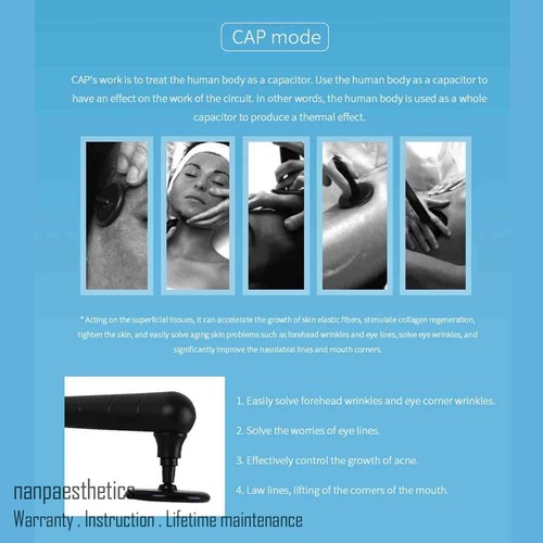 Tecar Therapy Fisioterapia RET CET Sollievo dal Dolore Lifting Viso Corpo Macchina Dimagrante - Foto 12 di 20
