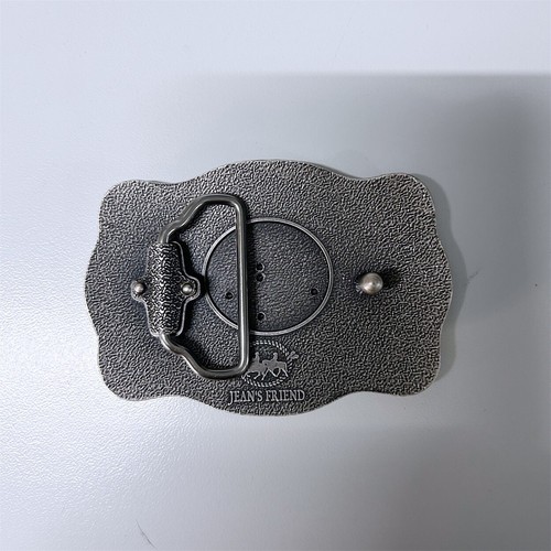 Hebilla de cinturón para hombre flor plateada con borde dorado occidental vaquero vaquera hebilla de cinturón - Imagen 6 de 7