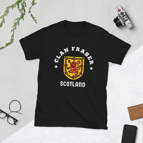 Clan Fraser, Scotland | Outlander T-Shirt | Jamie Fraser Shirt | Sassenach Tee - 第 2/3 張圖片
