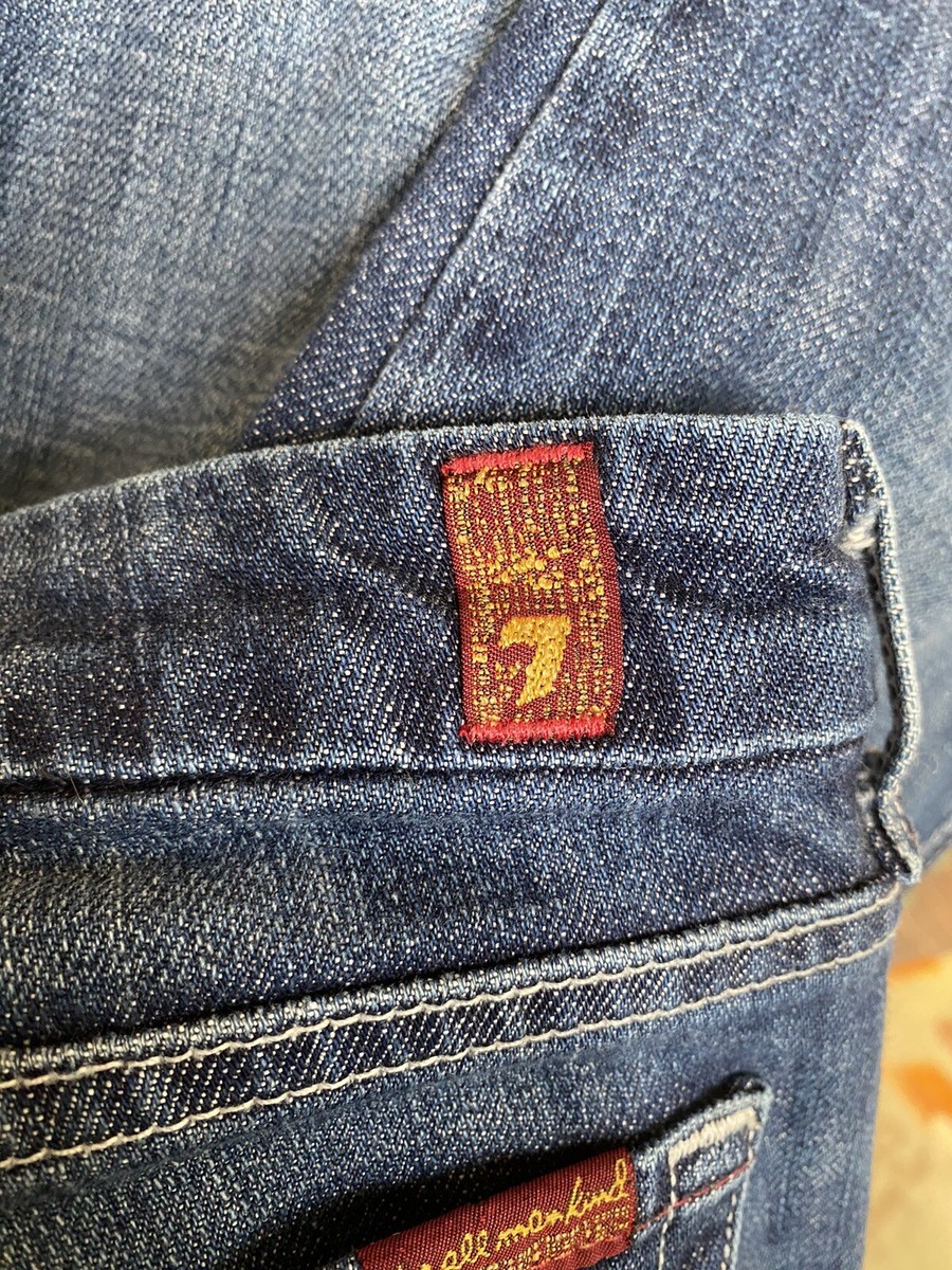 Jean 7 For All Mankind A Pocket Contour Waistband - Taille 30-31 - Coupe Slim/skinny - Neuf étiqueté