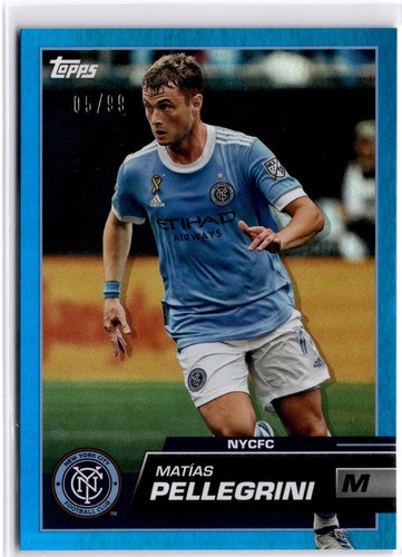 2023 Topps Ammiraglia MLS pellicola blu /99 1-200 (set completo) - Foto 54 di 55