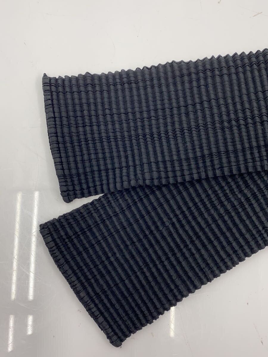 ISSEY MIYAKE FETE◆長袖カットソー/2/ポリエステル/BLK/IF52FJ229 ISSEY MIYAKE FETE(イッセイミヤケフェット) / 長袖カットソー/2