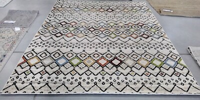 IVORY / MULTI 8' X 10' Broken Thread Rug, Reduced Price 1172722256 AMS108K-8