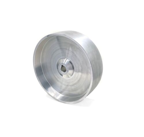 Rueda motriz amoladora de cinturón de 7"" para amoladora de fabricación de cuchillos de 2x72"" orificio de 5/8 - Imagen 2 de 2