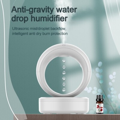 Anti-gravity Air Humidifier Mute Countercurrent Humidifier Levitating Water Drop