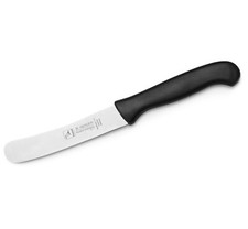 Solinger Buckelsmesser Herder Solingen Br&ouml;tchenmesser schwarz Fr&uuml;hst&uuml;cksmesser