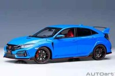1/18 Honda Civic Type R (FK8) RHD Racing Blue Pearl 2021 Model By AUTOart 73224