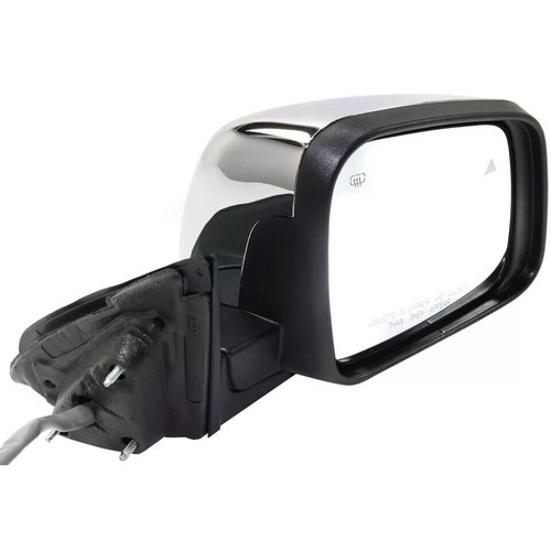 Nuevo espejo retrovisor eléctrico derecho plegable cromado térmico para Jeep Grand Cherokee 2014-21 - Imagen 2 de 4
