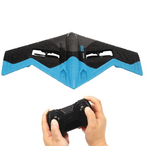 (Blue 2 Batteries)2.4Ghz RC Glider Airplane Model Collision Resistance MU - Picture 8 of 24