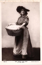 Real Photo RPPC Postcard Madge Carr Cook Actress Rotary Photo England Unposted
