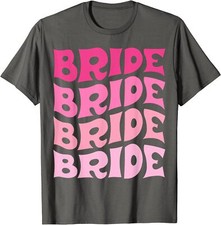 Bride I Do Crew Retro Bachelorette Party Funny Gift Unisex T-Shirt