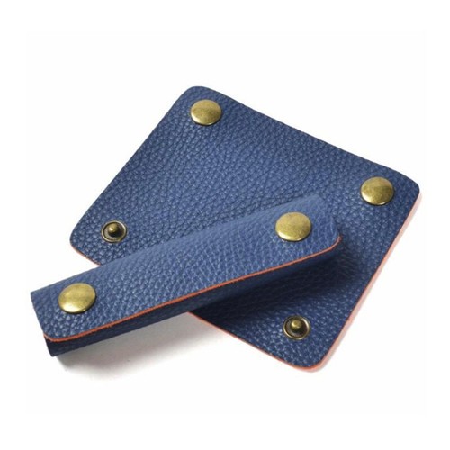2Pcs Leather Handle Wrap Grip Sleeve Bag Straps Luggage Cases Handle Protector - Picture 13 of 16