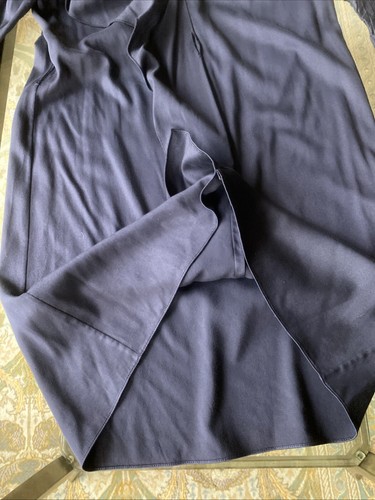 Elie Tahari Knit Dress Y2K Vintage Blue Size 4 Ruffle Witchy Whimsigoth $368 - Picture 12 of 19