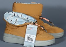 HEY DUDE MARGOT YOUTH MUSTARD ECO BOOTS Lightweigth GIRLS Shoe Sz J5