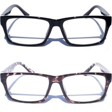 Rectangular Polite Clear Lens Eye Glasses Eyewear Classic Retro Slim Design New