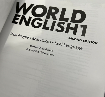 World English Ser.: World English 1: Student Book with CD