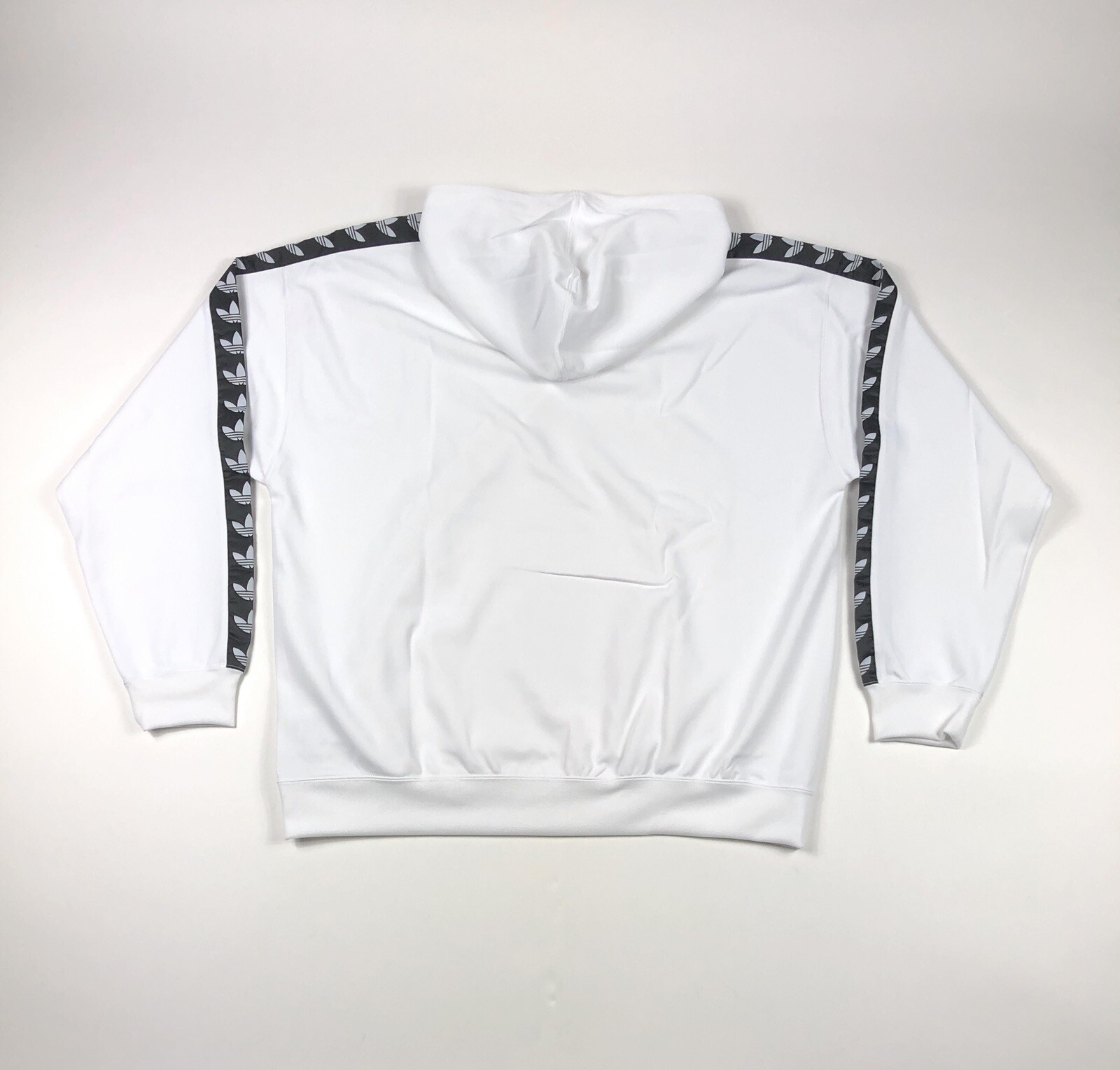 bluza adidas originals tnt trefoil tape pullover hoody white ce1640