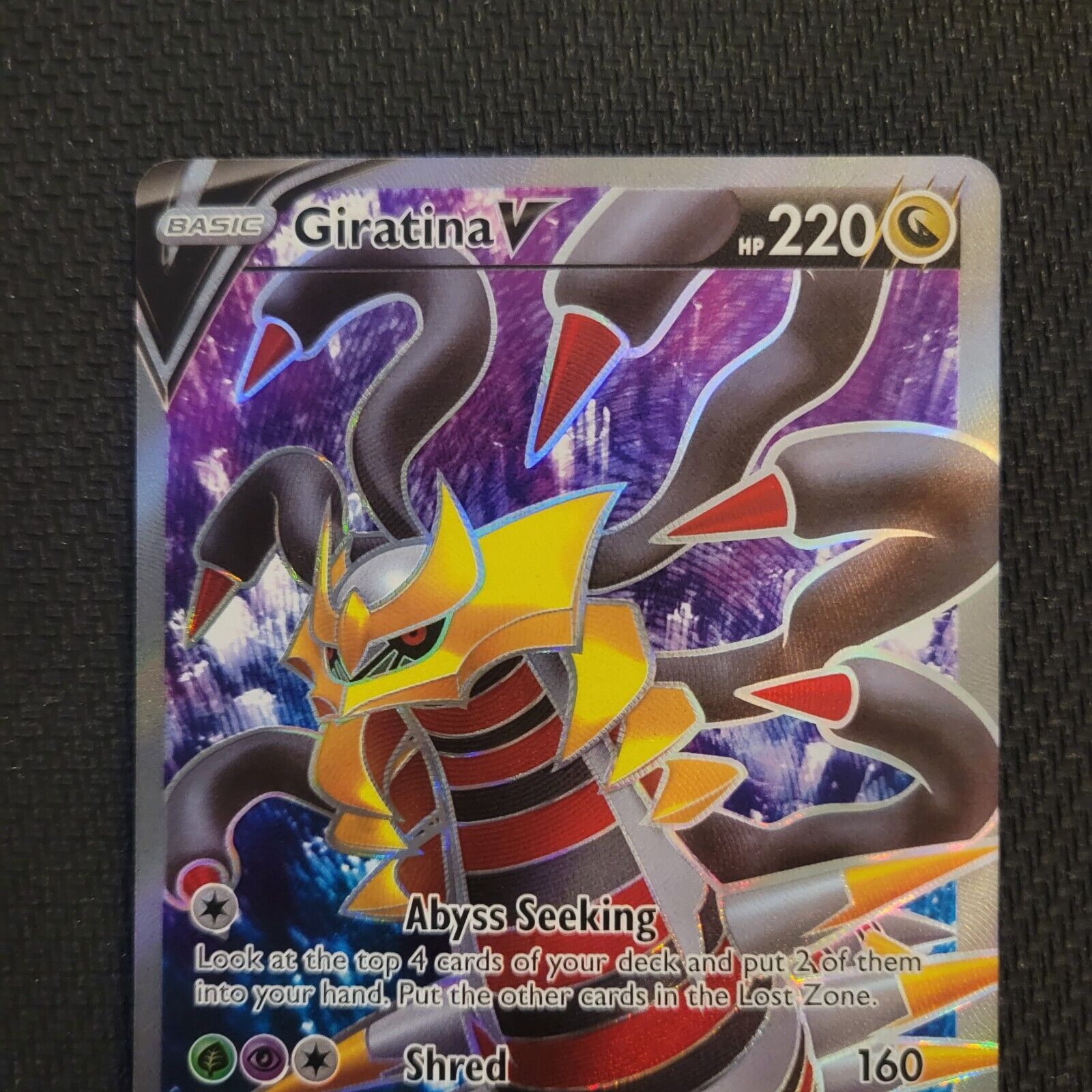 Mavin  Pokémon TCG Giratina V Sword & Shield - Lost Origin 186/196 Holo  Ultra Rare