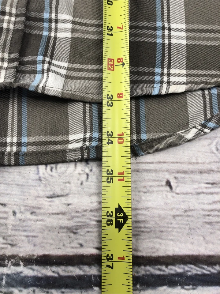 Camisa de franela a cuadros con botones calce relajado sublette Mountain Khakis para hombre, grande Foto 4 de 4