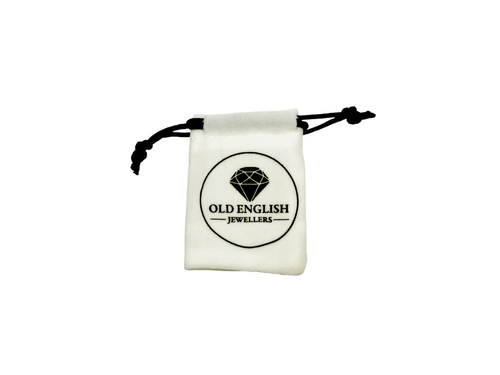 Sterling Silver Aquamarine Hoop Dropper Earrings - MARCH Birthstone - Picture 4 of 5