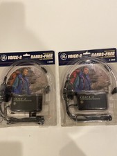 GE Voice-2 Hands Free Voice Activated 2-way Communicator Model 3-5969 Lot of 2