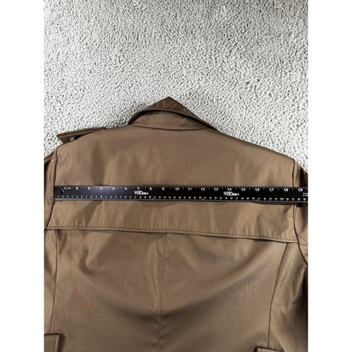 Calvin Klein Trench Rain Coat Women 2X Double Breasted Jacket - Picture 10 of 14