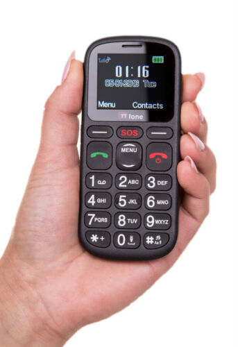 TTfone Comet Big Button SOS Senior Mobile Phone EE Pay As You Go £10 Credit - 第 9/12 張圖片