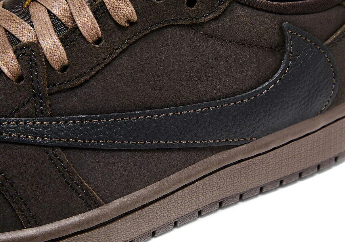 Travis Scott x Air Jordan 1 Low OG SP 'Velvet Brown' Men's Travis Scott x Air Jordan 1 Low OG SP 'Velvet Brown' Men's