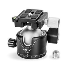 CAVIX Tripod Ball Head with 1/4" Arca Swiss Quick Release Plate Aluminium Tri...