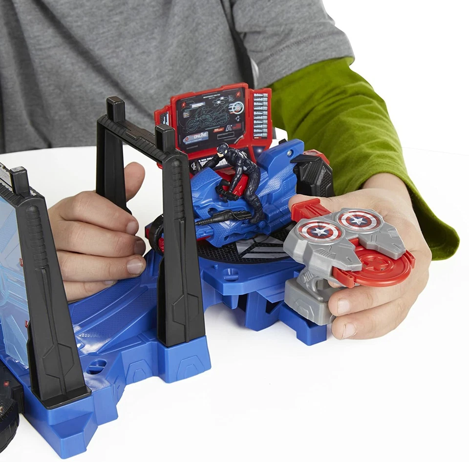 Marvel Avengers Age of Ultron Avengers HQ 2015 Capitán América Torre de Defensa Nuevo Foto 4 de 4