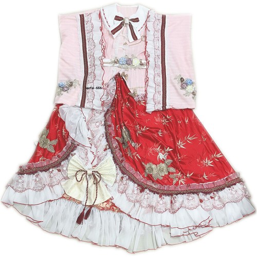 TouHou Project Houraisan Kaguya Disfraz Juegos con disfraces Mujeres Niña Rojo Blanco Vestido Nuevo - Imagen 3 de 9