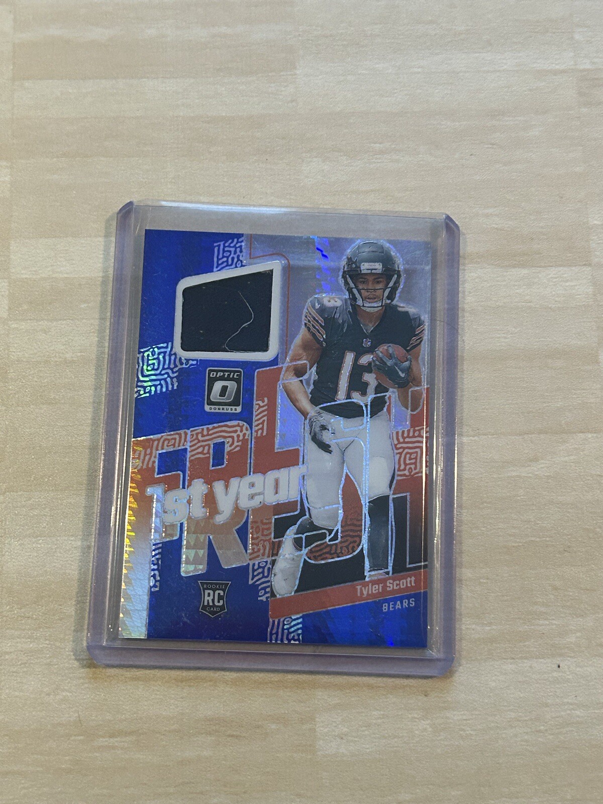 2023 Panini Donruss Optic - 1st Year Fresh Blue Hyper Prizm #FYF-TSC Tyler Scott