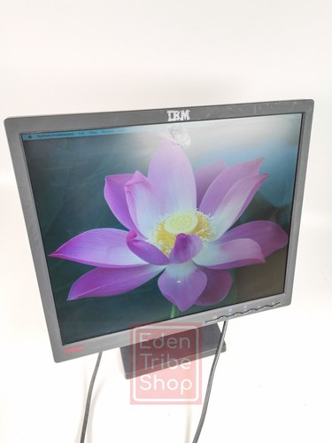 IBM 9512-AB1 15" TFT Monitor TFT Flat Panel Monitor, Black