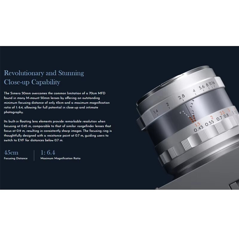 Thypoch Simera 50mm F1.4 ASPH Full Frame Manual Lens for Thypoch Simera 50mm F1.4 ASPH Full Frame Manual Lens for