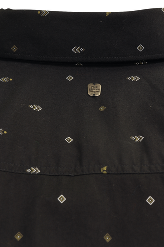 Camisa para hombre PME Legend con patrón de flecha negra tejida manga larga (S02) - Imagen 6 de 10