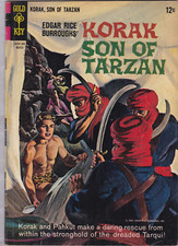 Korak Son of Tarzan #7 (Gold Key, 1965) - Russ Manning