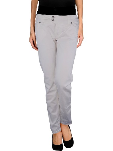 Cycle Jeans Da Donna Bianco Denim Taglio Skinny In Cotone Regular Bull Pantalone - Picture 3 of 24