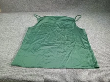 Shein Curve 2XL Woman Sleeveless Camisole Green Flowy Spaguetti Straps Casual