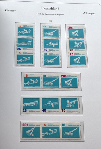 DDR ZUSAMMENDRUCKE Postfrische Sammlung der ersten Jahre Viele gute 1.800 EURO - Bild 20 von 24