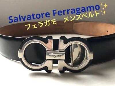 Ferragamo Men Belt Double Gancini Nf-67 A125 Limited Edition Ferragamo Men Belt Double Gancini Nf-67 A125 Limited Edition