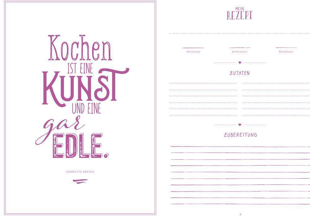 Thumbnail - Meine Liebsten Rezepte - Einschreibbuch (beeren) | Deutsch | Stück |