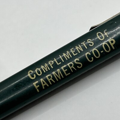VTG Ballpoint Pen FARMERS CO-OP ELEVATOR CO. Hemmingford Nebraska
