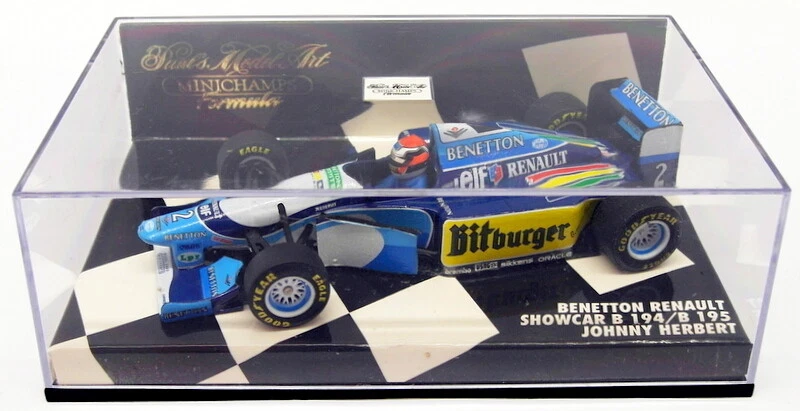 Minichamps 1/43 Scale 430 950092 - F1 Benetton Renault Showcar B194/B195 - Imagen 3 de 3
