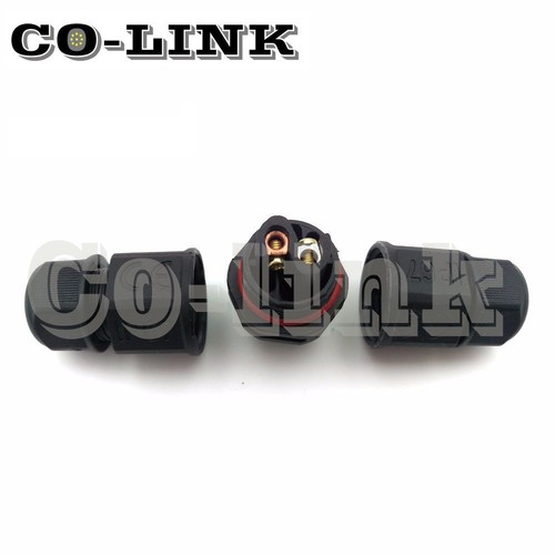 LLT-L20, waterproof connector 2T/ 3T/ 4T solder Free plug 2pin 3pin 4pin ip67 - Picture 2 of 13