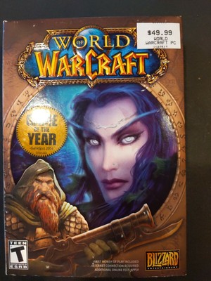 World Of Warcraft Original Box - PC Game, Blizzard (2004) Complete Good
