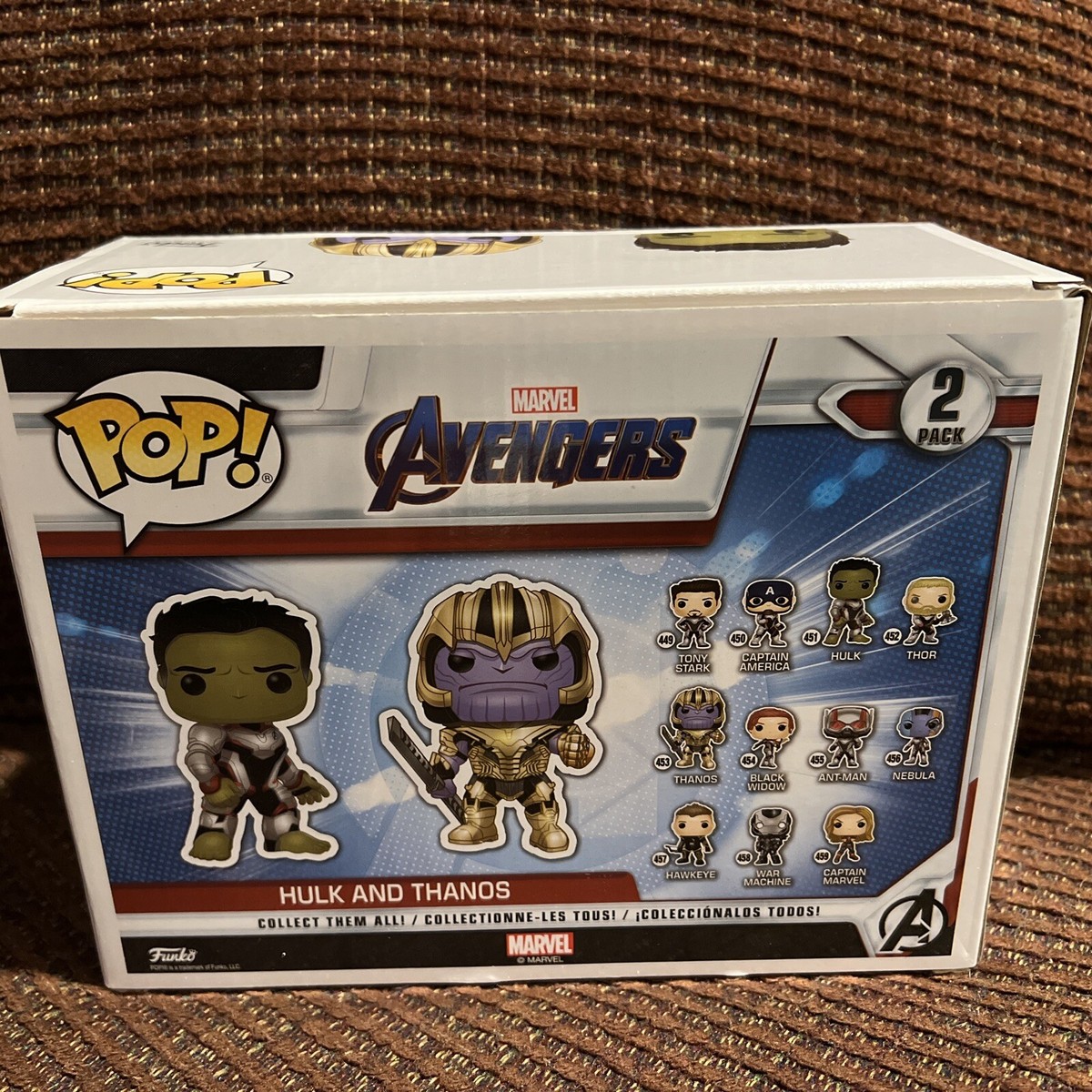 アメコミ Funko Pop Hulk and Thanos B&N Exclusive アメコミ Funko Pop Hulk and Thanos B&N Exclusive Funko Pop