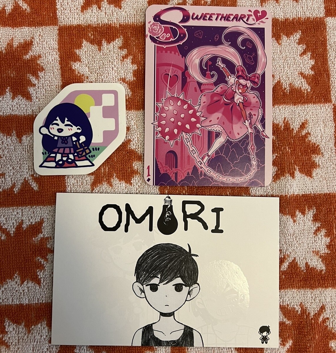 Omori Fangamer Art Series Card Sticker Series + Post Card | eBay
