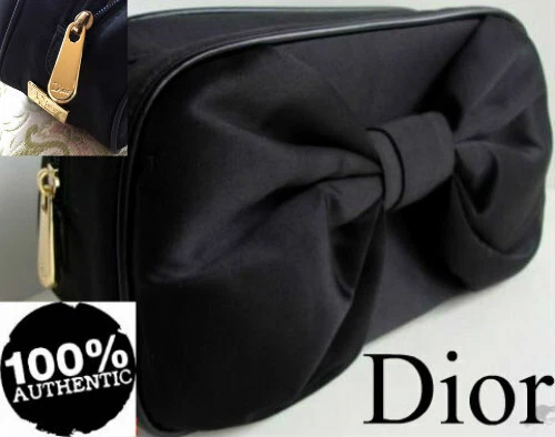 100 % AUTHENTIQUE LTD Edition DIOR Jadore COUTURE BEAUTY ~ MAQUILLAGE ~ SAC SATIN DE VOYAGE