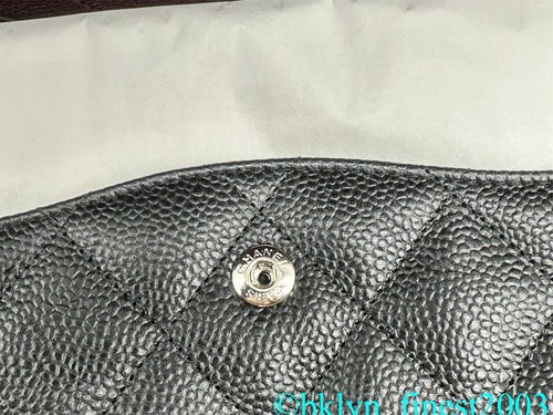 CHANEL CLASSIC JUMBO DOUBLE FLAP BLACK CAVIAR SHW BAG (NEW WITH TAGS) - Picture 12 of 21