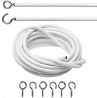 Jiating RY2310 4m Curtain Wire with 16 Hooks and Eye Fitting
